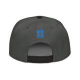 Snapback Hat "1051-0041 Born To Play Soccer (Blue Logo)" - JCBTGlobal