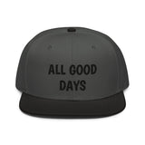 Snapback Hat "1052-0031 All Good Days (Black Logo)" - JCBTGlobal