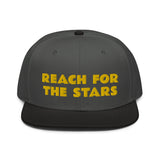 Snapback Hat "1052-0141 Reach For The Stars (Yellow Logo)" - JCBTGlobal