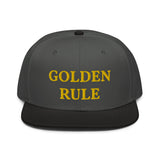 Snapback Hat "2052-0021 Golden Rule (Yellow Logo)" - JCBTGlobal