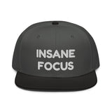 Snapback Hat "2052-0091 Insane Focus (White Logo)" - JCBTGlobal