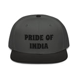 Snapback Hat "1054-0021 India (Black Logo)" - JCBTGlobal