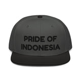 Snapback Hat "1054-0041 Indonesia (Black Logo)" - JCBTGlobal