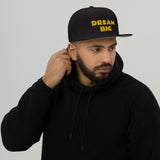 Snapback Hat "1052-0011 Dream Big (Yellow Logo)" - JCBTGlobal