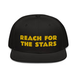 Snapback Hat "1052-0141 Reach For The Stars (Yellow Logo)" - JCBTGlobal