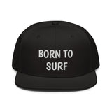 Snapback Hat "2051-0031 Born To Play Surf (White Logo)" - JCBTGlobal