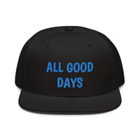 Snapback Hat "1052-0031 All Good Days (Blue Logo)" - JCBTGlobal