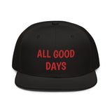 Snapback Hat "2052-0031 All Good Days (Red Logo)" - JCBTGlobal