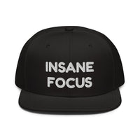 Snapback Hat "2052-0091 Insane Focus (White Logo)" - JCBTGlobal