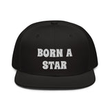 Snapback Hat "2052-0151 Born A Star (White Logo)" - JCBTGlobal