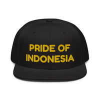 Snapback Hat "1054-0041 Indonesia (Yellow Logo)" - JCBTGlobal