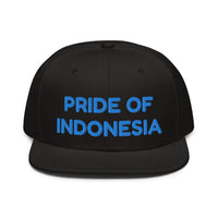 Snapback Hat "1054-0041 Indonesia (Blue Logo)" - JCBTGlobal