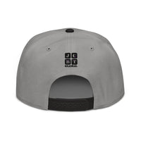 Snapback Hat "1052-0021 Golden Rule (Black Logo)" - JCBTGlobal