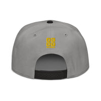 Snapback Hat "1052-0091 Insane Focus (Yellow Logo)" - JCBTGlobal