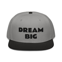 Snapback Hat "1052-0011 Dream Big (Black Logo)" - JCBTGlobal