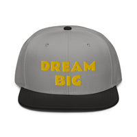 Snapback Hat "1052-0011 Dream Big (Yellow Logo)" - JCBTGlobal