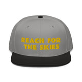 Snapback Hat "1052-0131 Reach For The Skies (Yellow Logo)" - JCBTGlobal