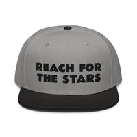 Snapback Hat "1052-0141 Reach For The Stars (Black Logo)" - JCBTGlobal