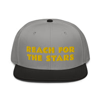 Snapback Hat "1052-0141 Reach For The Stars (Yellow Logo)" - JCBTGlobal