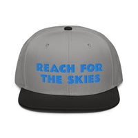 Snapback Hat "1052-0131 Reach For The Skies (Blue Logo)" - JCBTGlobal