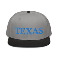 Snapback Hat "1053-0021 Texas (Blue Logo)" - JCBTGlobal