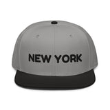 Snapback Hat "1053-0041 New York (Black Logo)" - JCBTGlobal