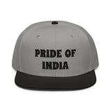 Snapback Hat "1054-0021 India (Black Logo)" - JCBTGlobal