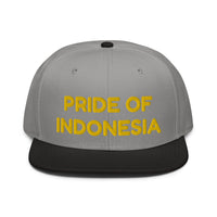 Snapback Hat "1054-0041 Indonesia (Yellow Logo)" - JCBTGlobal