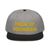 Snapback Hat "1054-0041 Indonesia (Yellow Logo)" - JCBTGlobal