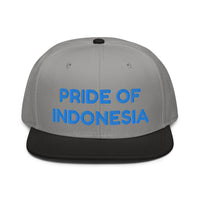 Snapback Hat "1054-0041 Indonesia (Blue Logo)" - JCBTGlobal