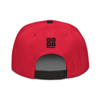 Snapback Hat "1051-0031 Born To Play Basketball (Black Logo)" - JCBTGlobal