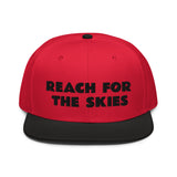 Snapback Hat "1052-0131 Reach For The Skies (Black Logo)" - JCBTGlobal