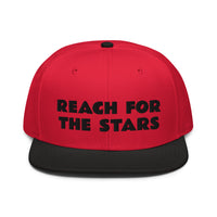 Snapback Hat "1052-0141 Reach For The Stars (Black Logo)" - JCBTGlobal