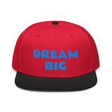 Snapback Hat "1052-0011 Dream Big (Blue Logo)" - JCBTGlobal