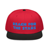 Snapback Hat "1052-0141 Reach For The Stars (Blue Logo)" - JCBTGlobal