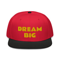 Snapback Hat "2052-0011 Dream Big (Yellow Logo)" - JCBTGlobal