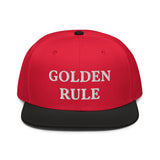 Snapback Hat "2052-0021 Golden Rule (White Logo)" - JCBTGlobal