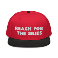 Snapback Hat "2052-0131 Reach For The Skies (White Logo)" - JCBTGlobal