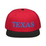 Snapback Hat "1053-0021 Texas (Blue Logo)" - JCBTGlobal