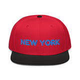 Snapback Hat "1053-0041 New York (Blue Logo)" - JCBTGlobal