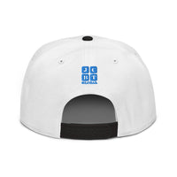 Snapback Hat "1051-0031 Born To Play Basketball (Blue Logo)" - JCBTGlobal