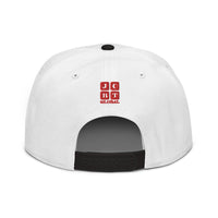 Snapback Hat "2052-0111 Wisdom Is Power (Red Logo)" - JCBTGlobal