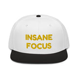 Snapback Hat "1052-0091 Insane Focus (Yellow Logo)" - JCBTGlobal