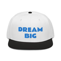 Snapback Hat "1052-0011 Dream Big (Blue Logo)" - JCBTGlobal