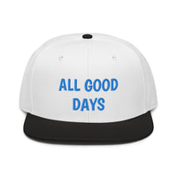 Snapback Hat "1052-0031 All Good Days (Blue Logo)" - JCBTGlobal