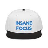 Snapback Hat "1052-0091 Insane Focus (Blue Logo)" - JCBTGlobal