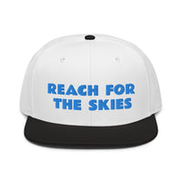 Snapback Hat "1052-0131 Reach For The Skies (Blue Logo)" - JCBTGlobal