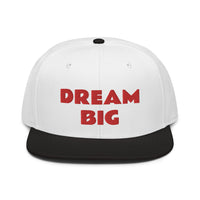 Snapback Hat "2052-0011 Dream Big (Red Logo)" - JCBTGlobal