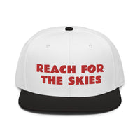 Snapback Hat "2052-0131 Reach For The Skies (Red Logo)" - JCBTGlobal