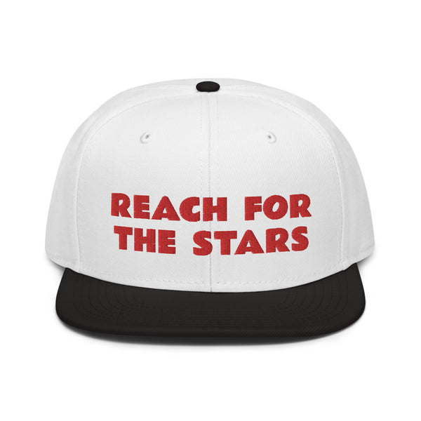 Snapback Hat "2052-0141 Reach For The Stars (Red Logo)" - JCBTGlobal